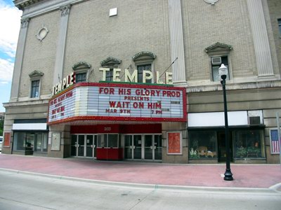 Temple Theatre - Recent Pic (newer photo)